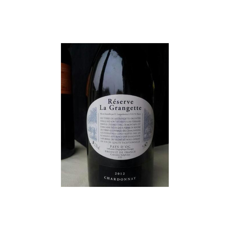 RESERVE LA GRANGETTE CHARDONNAY 2013 12,5%