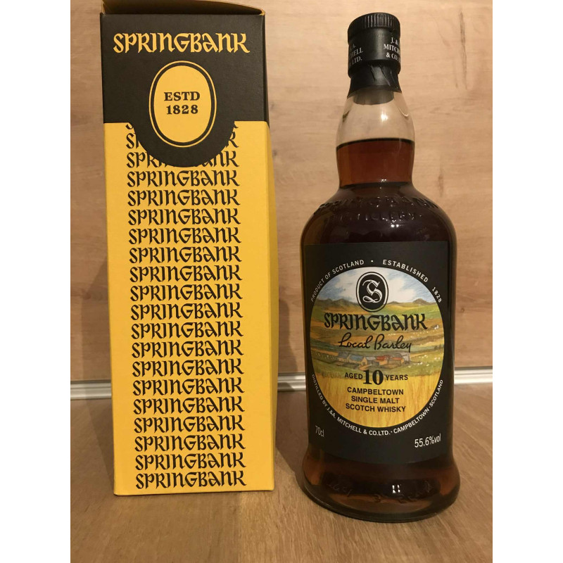 SPRINGBANK 10ANS LOCAL BARLEY 55,6% SPRINGBANK 10ANS LOCAL BARLEY 55,6%