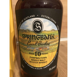SPRINGBANK 10ANS LOCAL BARLEY 55,6%